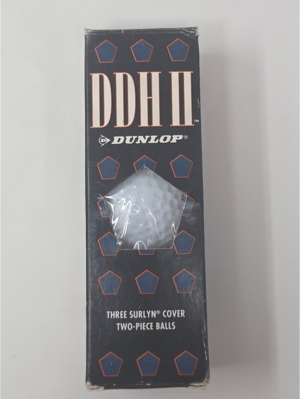 1991 Dunlop DDH II Three Surlyn Cover Two Piece Golf Balls NOS New Old Stock